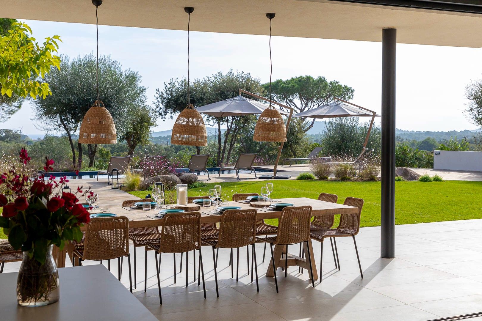 Location saisonnière Villa 6&nbsp;Pièces 250&nbsp;m² Sainte-Lucie De Porto-Vecchio